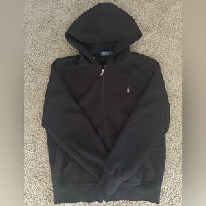 Men’s Black Polo Zip Up
Size Small Men’s